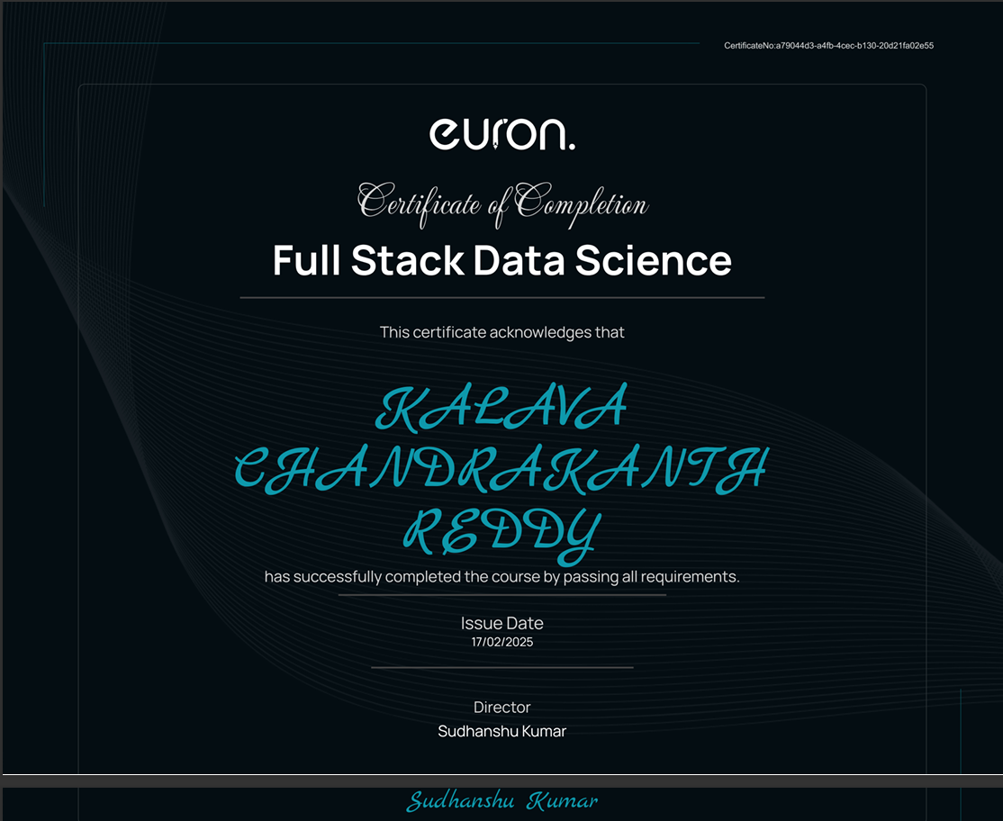 Full Stack Data Science