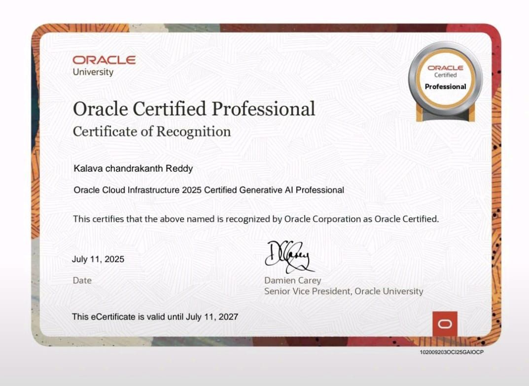Oracle GenAI